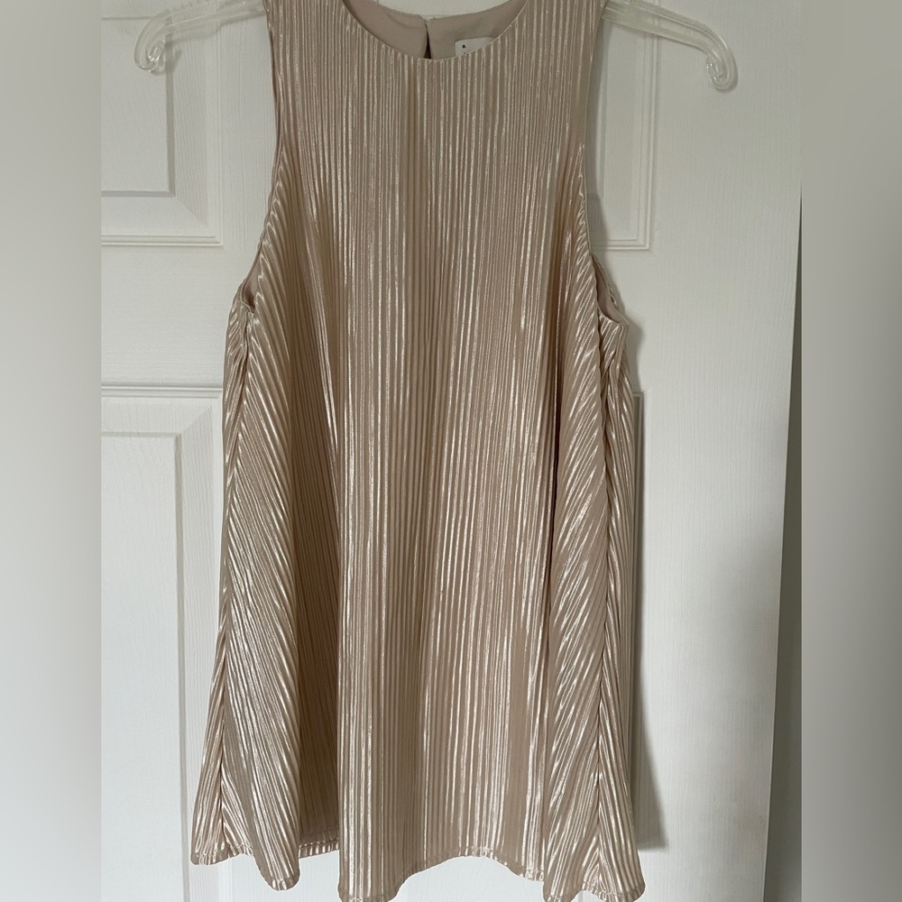 A New Day gold tank top